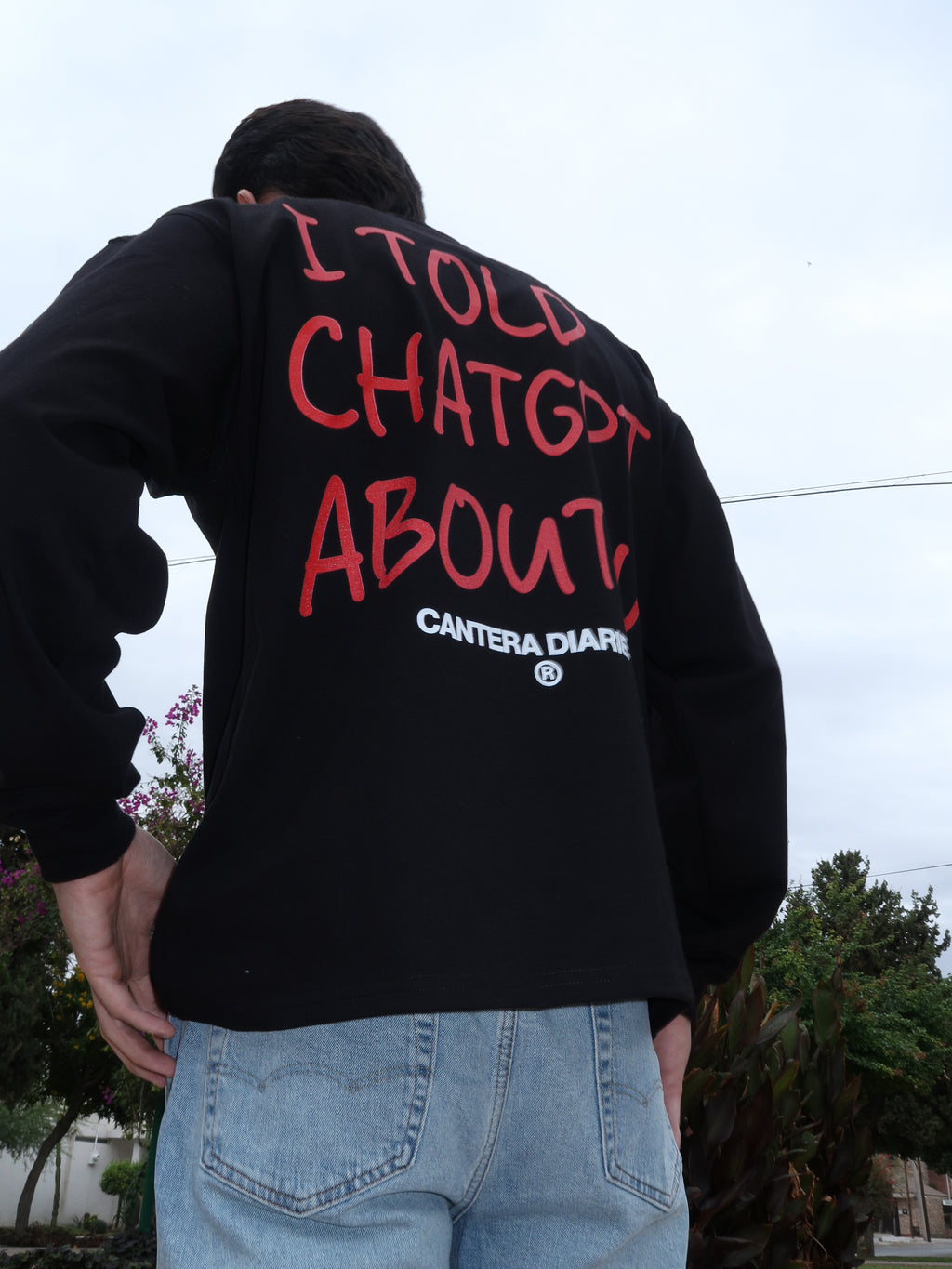 CHATGPT BLACK LONGSLEEVE
