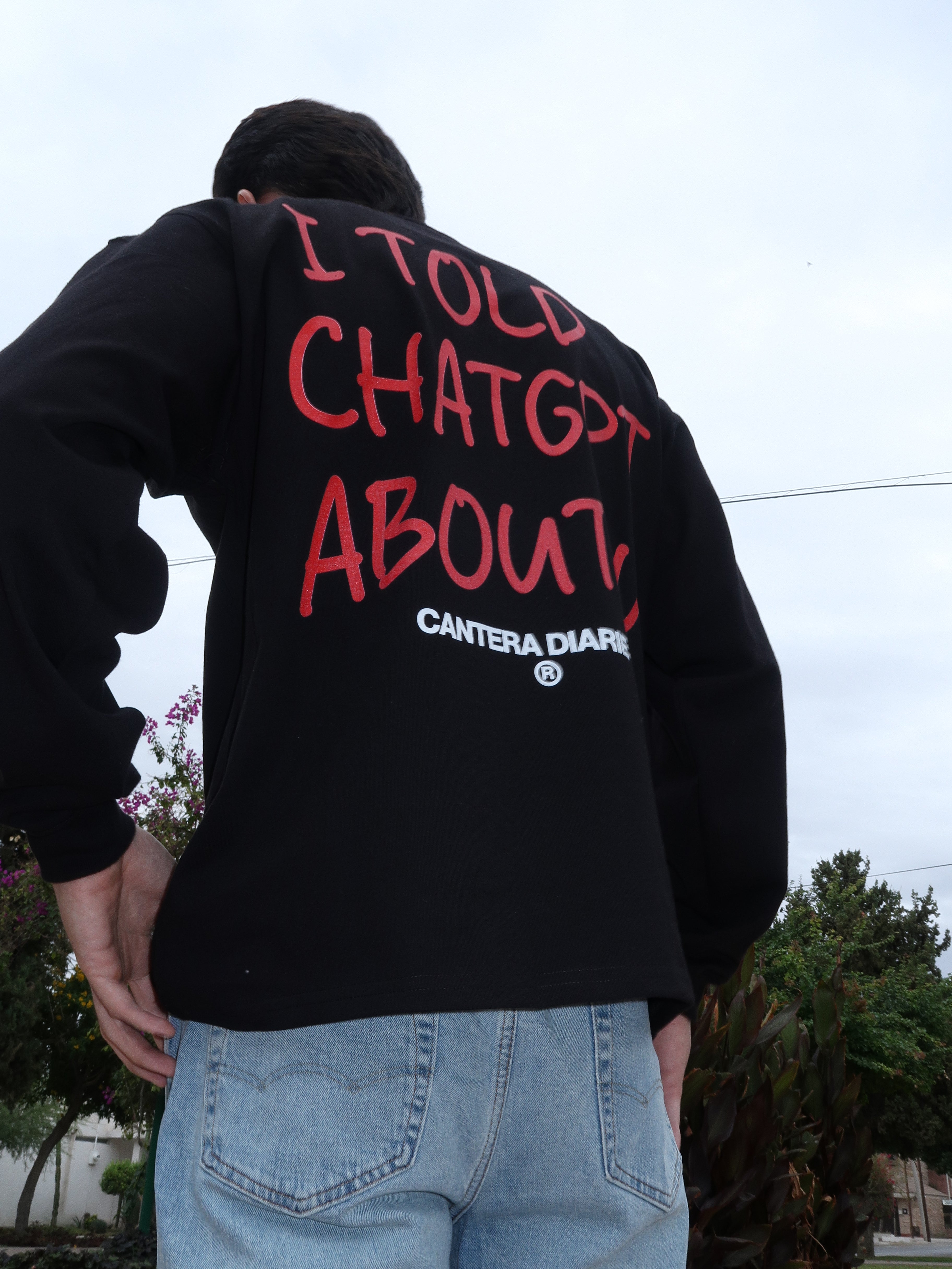CHATGPT BLACK LONGSLEEVE