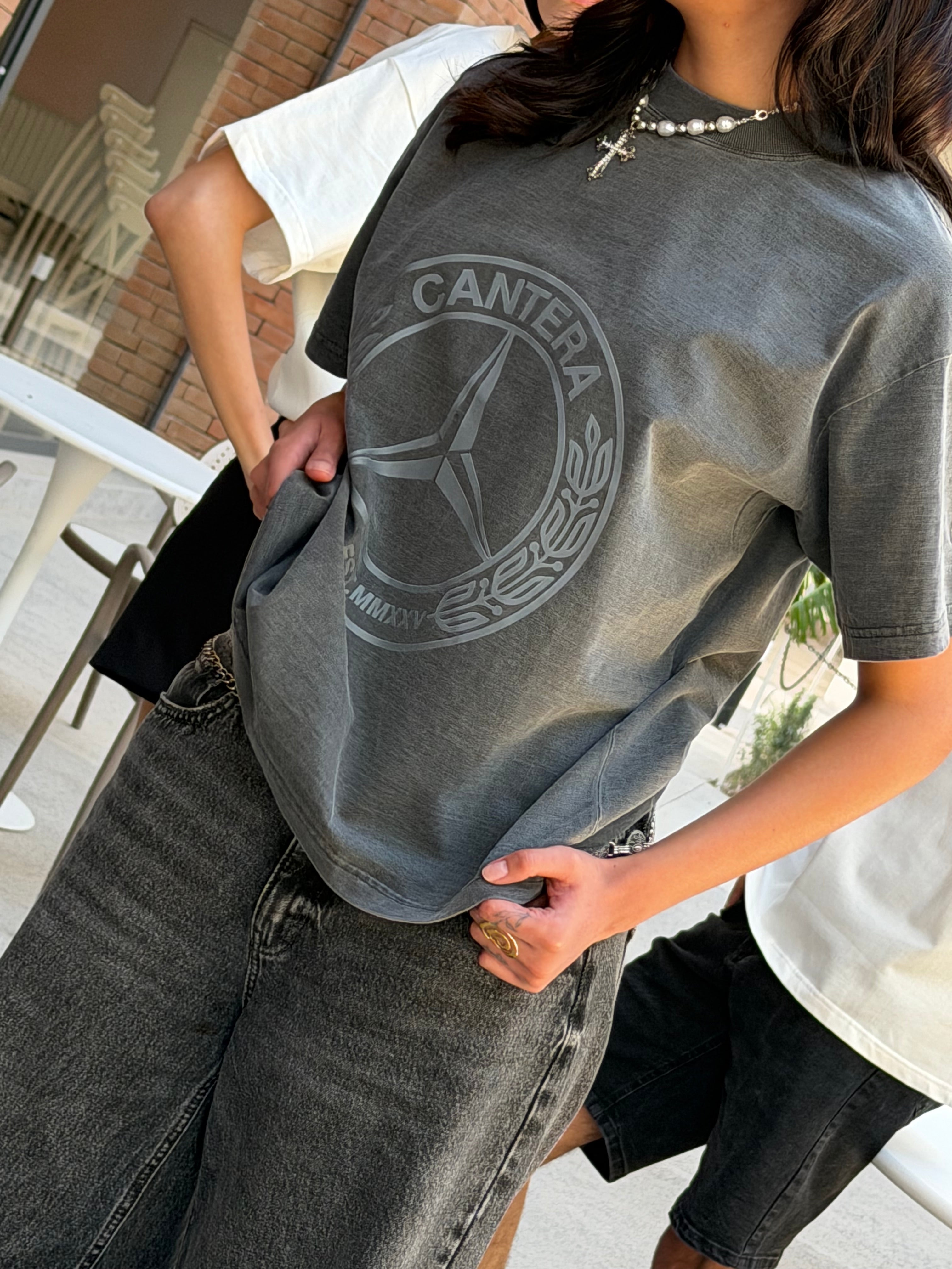 MERCEDES GRAY T-SHIRT