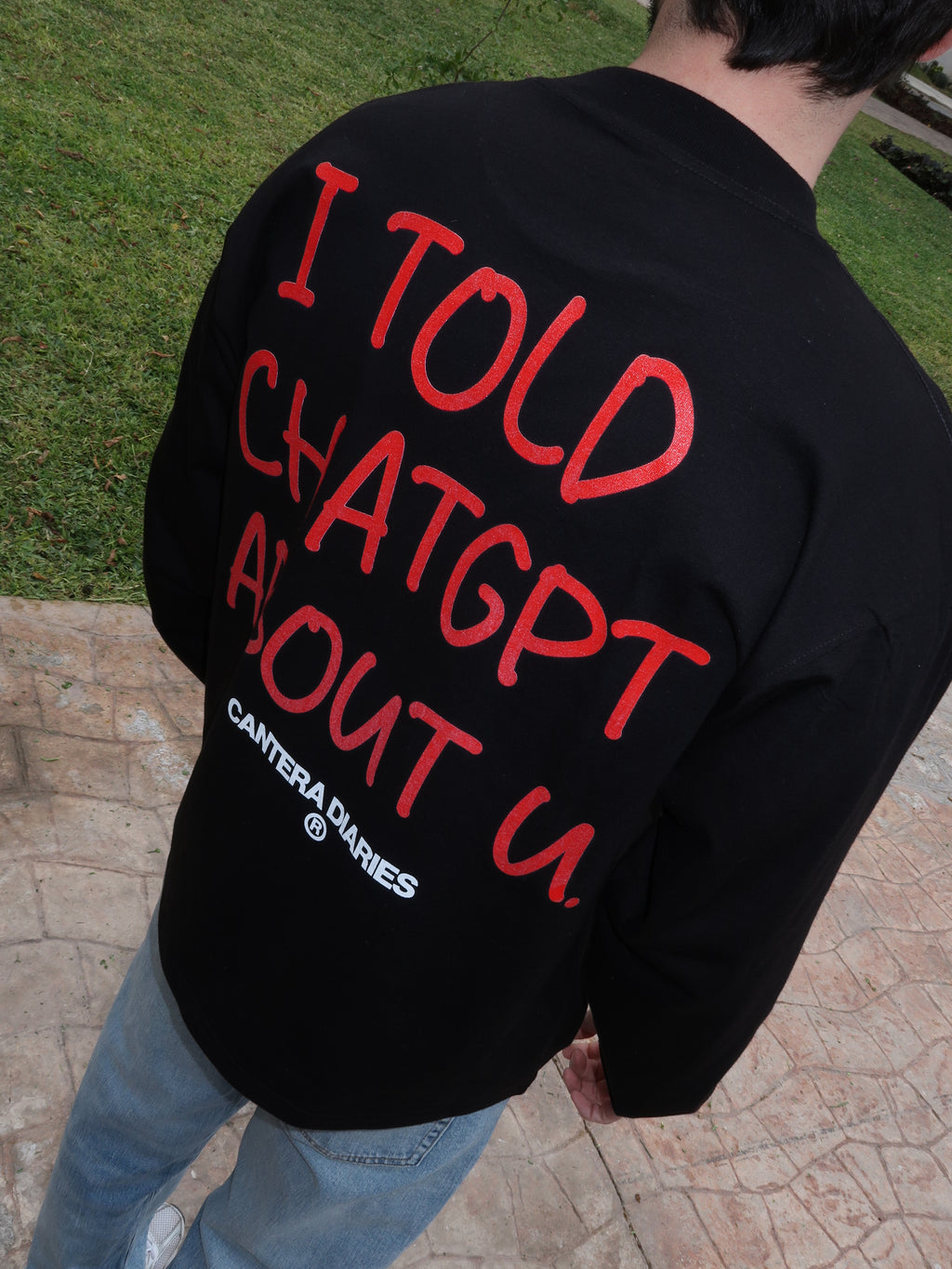 CHATGPT BLACK LONGSLEEVE