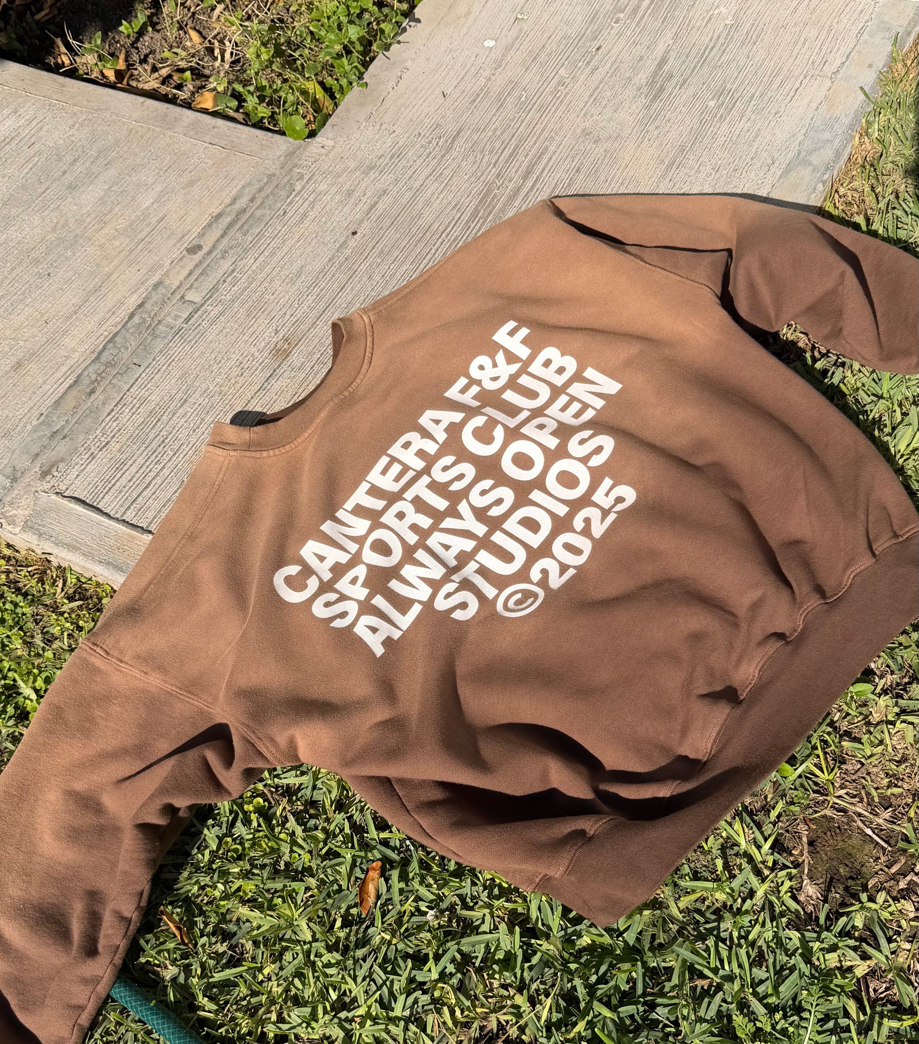 FRIENDS & FAMILY SUNFADE CREWNECK