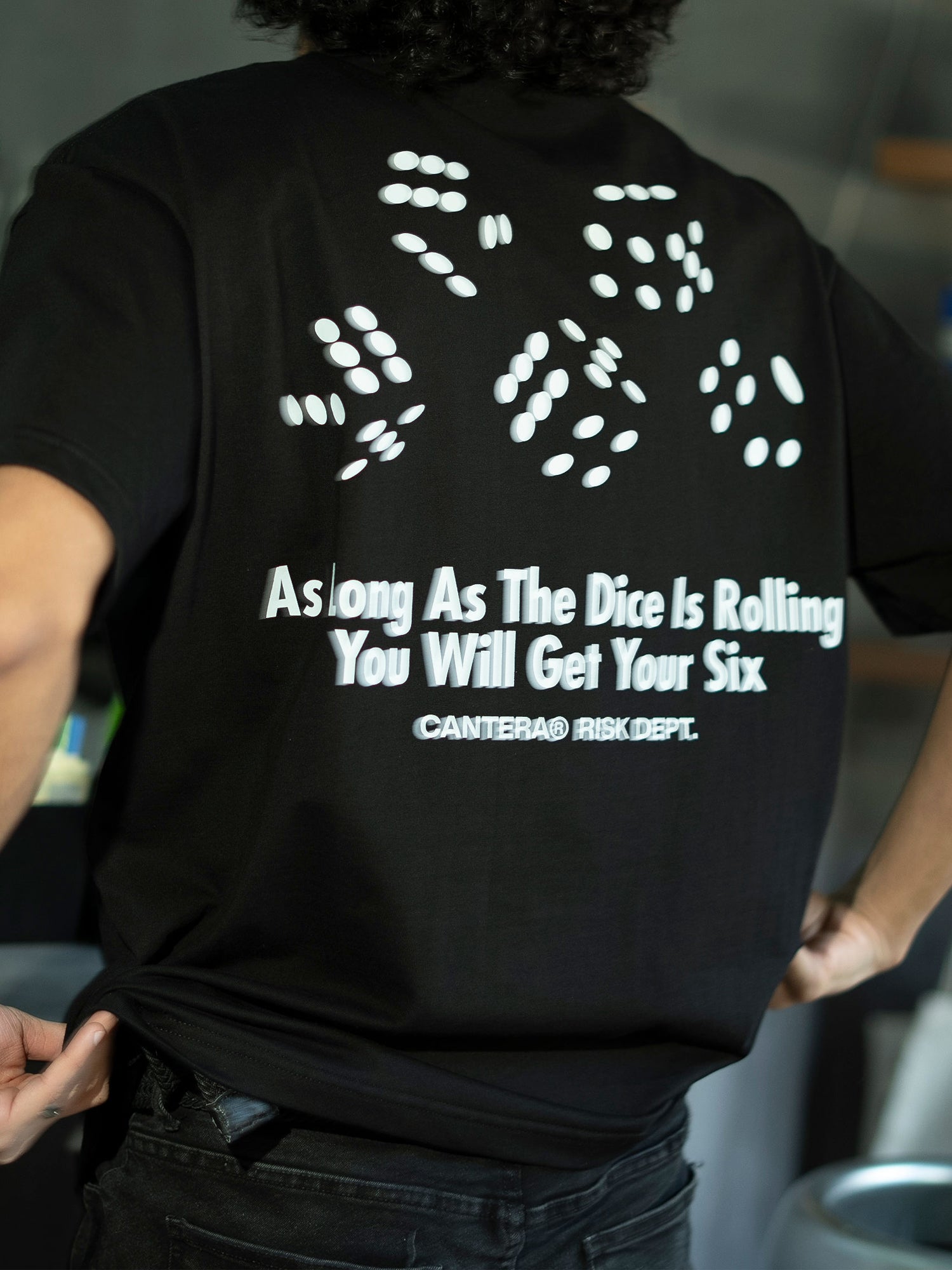 DICE BLACK T-SHIRT