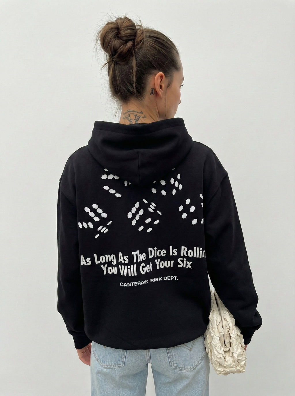 DICE BLACK HEAVYWEIGHT HOODIE