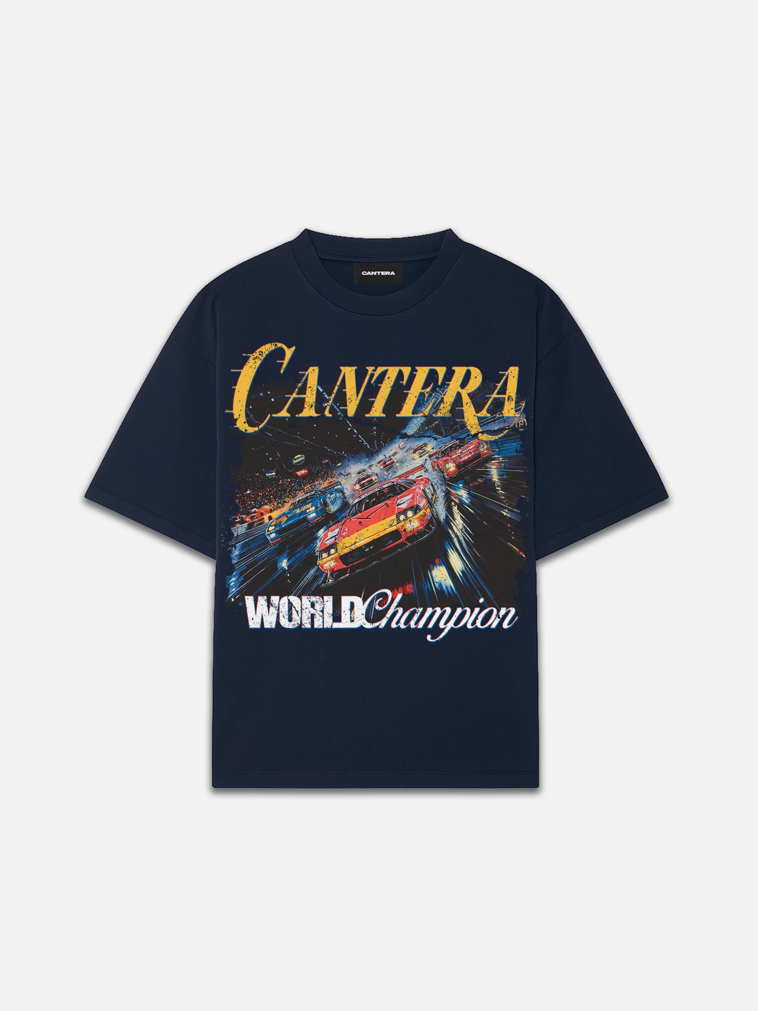 WORLD CHAMPION NAVY T-SHIRT
