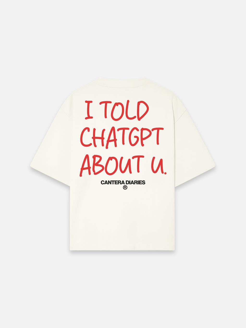 CHATGPT BONE T-SHIRT