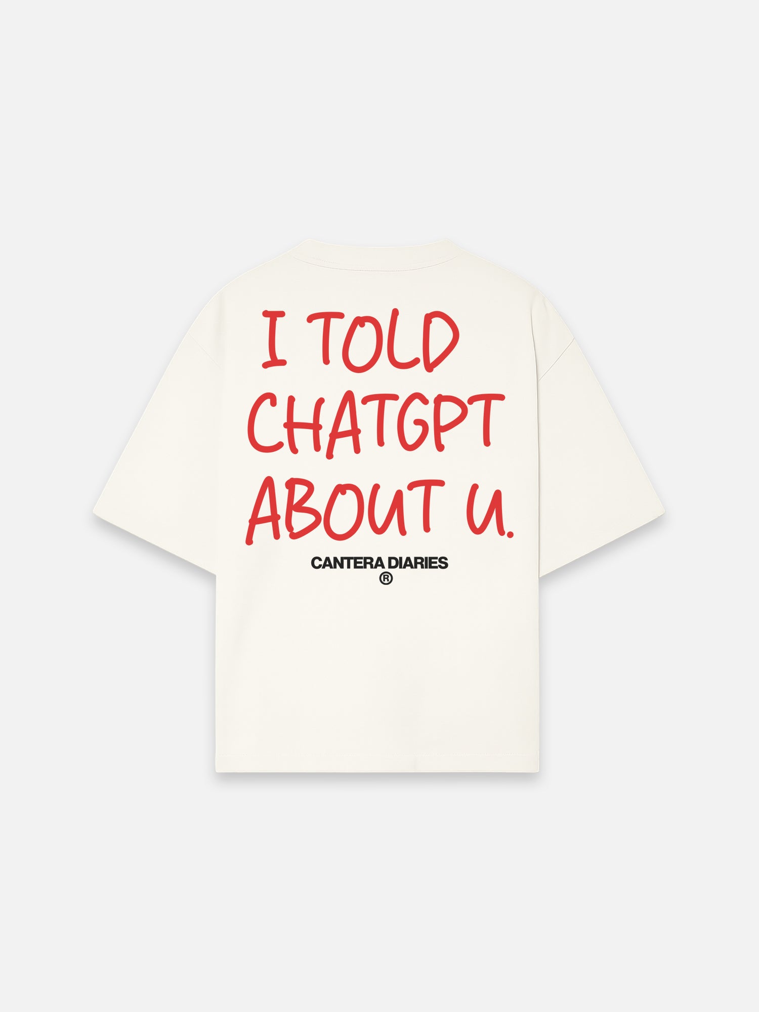 CHATGPT BONE T-SHIRT