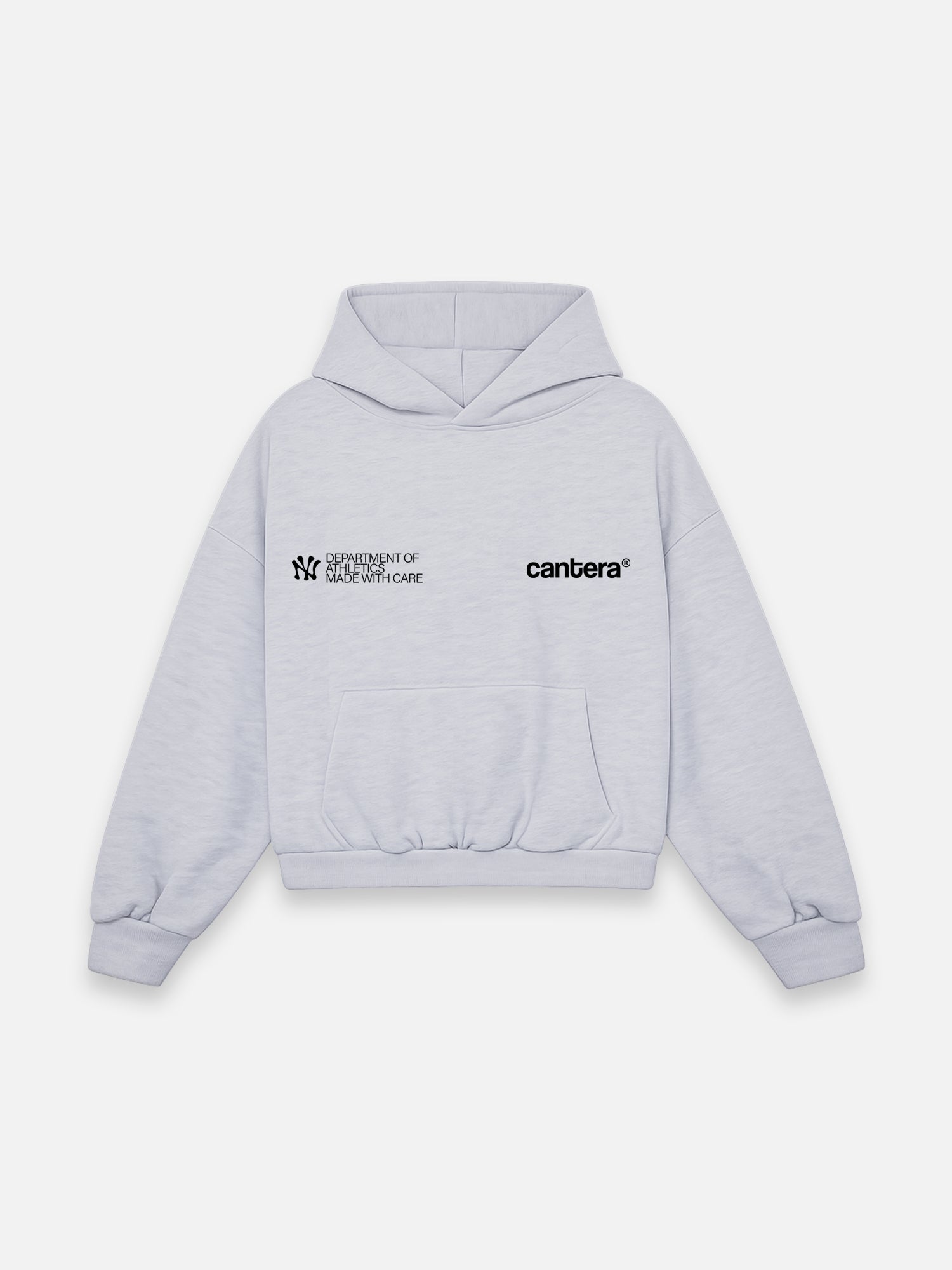 YANKEES ASH GREY HOODIE