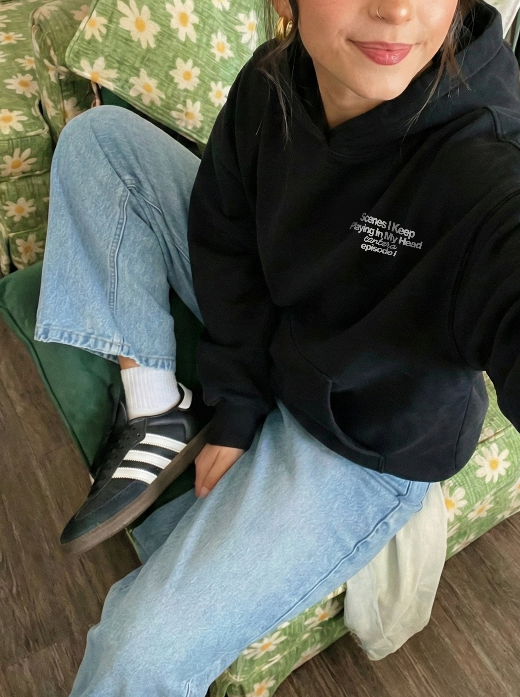 SCENES IN MY HEAD BLACK HEAVYWEIGHT HOODIE