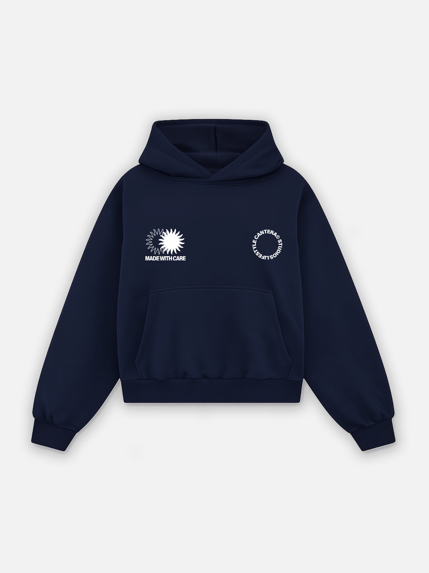 SUN-BORN NAVY HOODIE