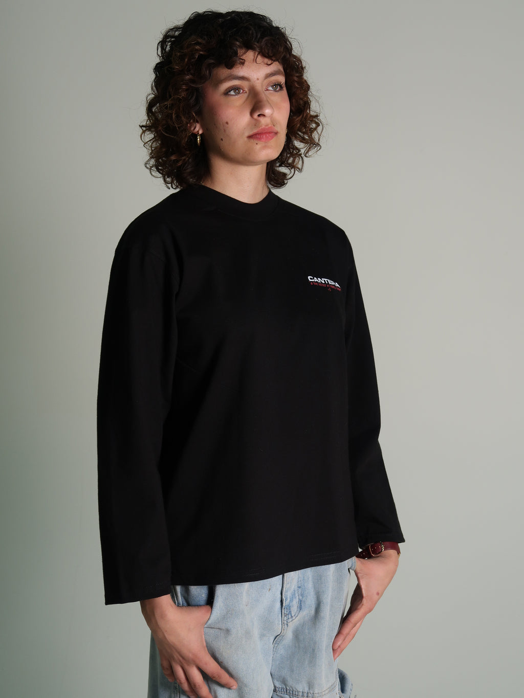 CHATGPT BLACK LONGSLEEVE