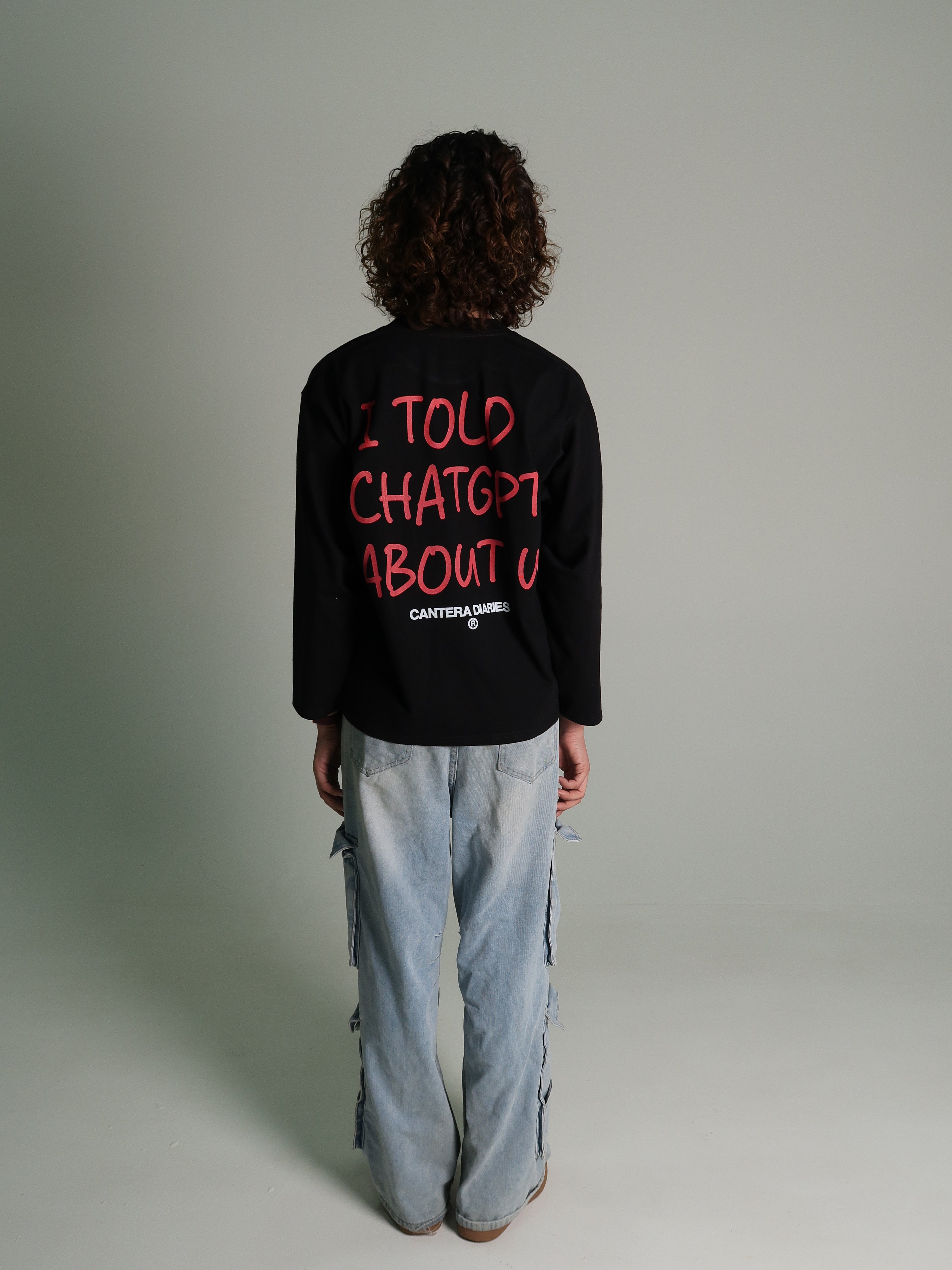 CHATGPT BLACK LONGSLEEVE