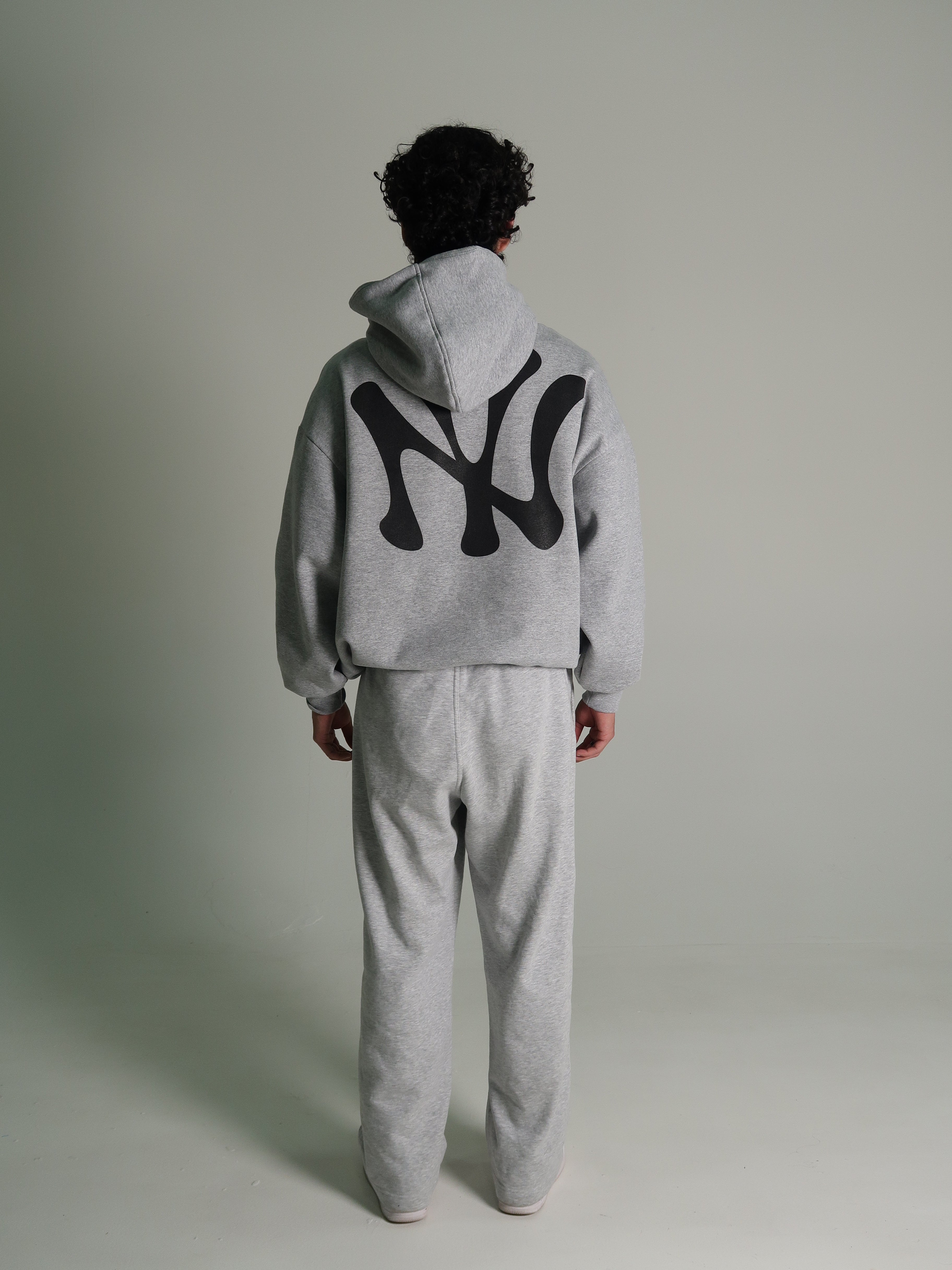 YANKEES ASH GREY HOODIE