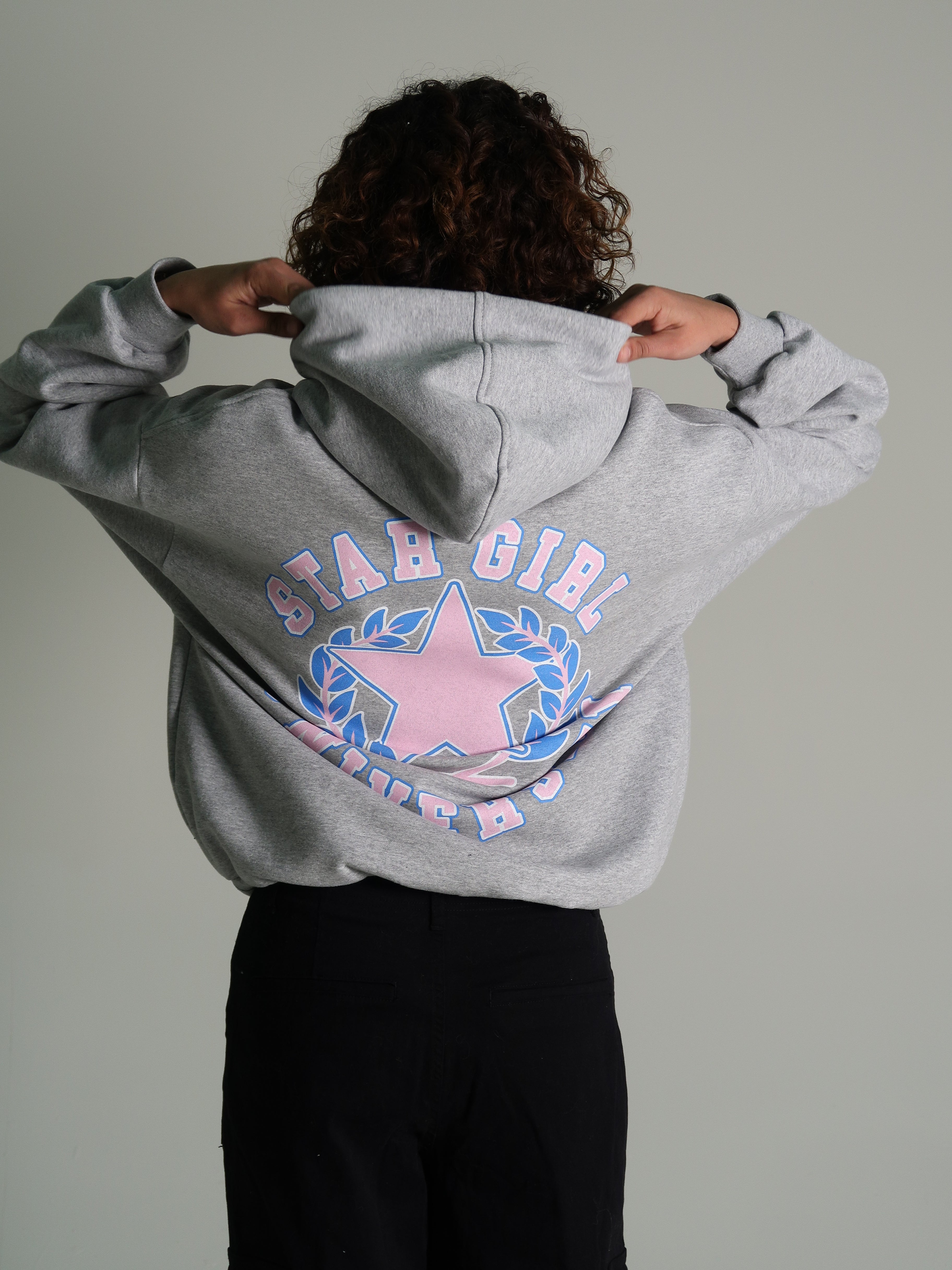 UNIVERSITY GREY HOODIE