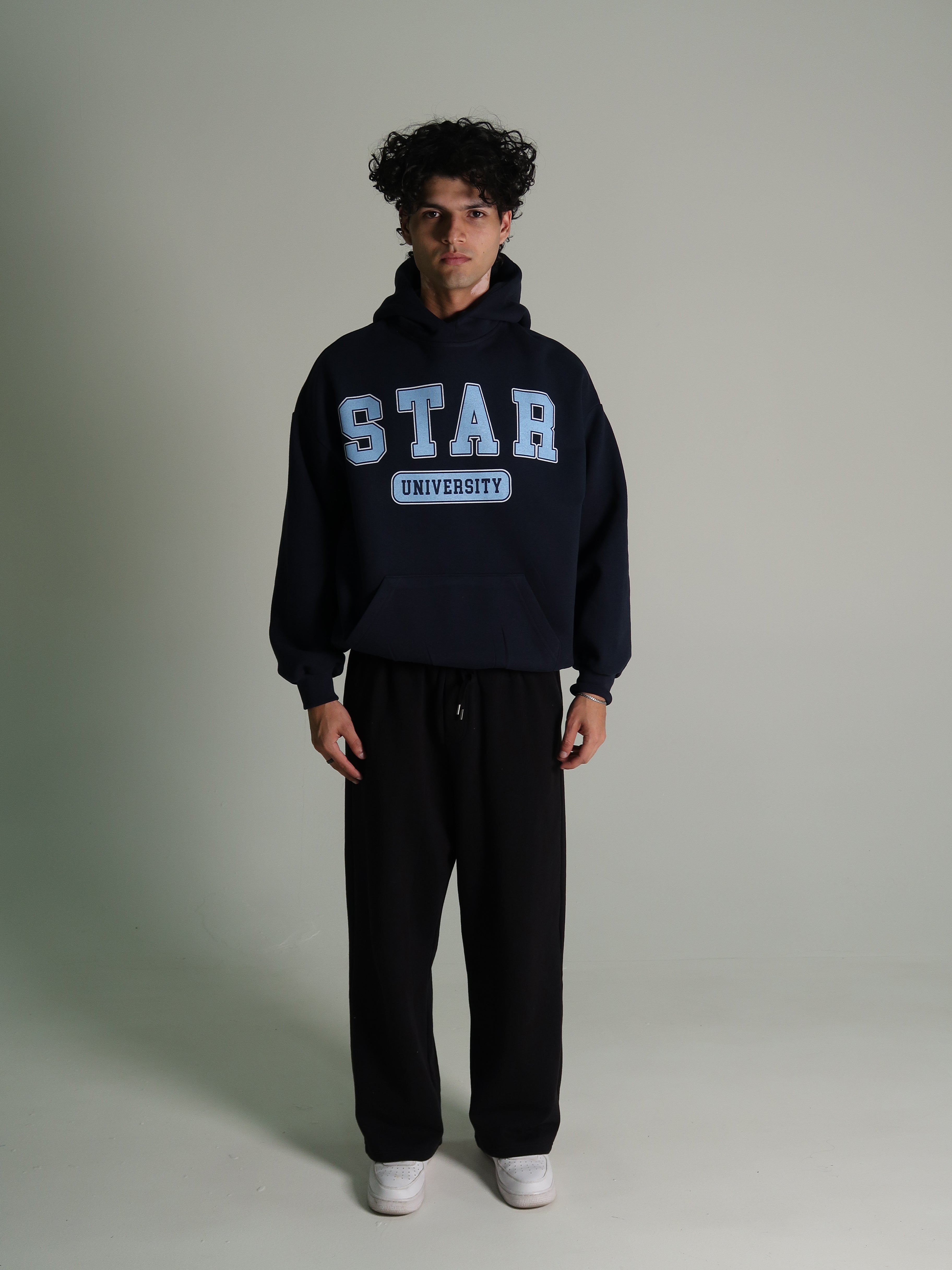 UNIVERSITY NAVY HOODIE