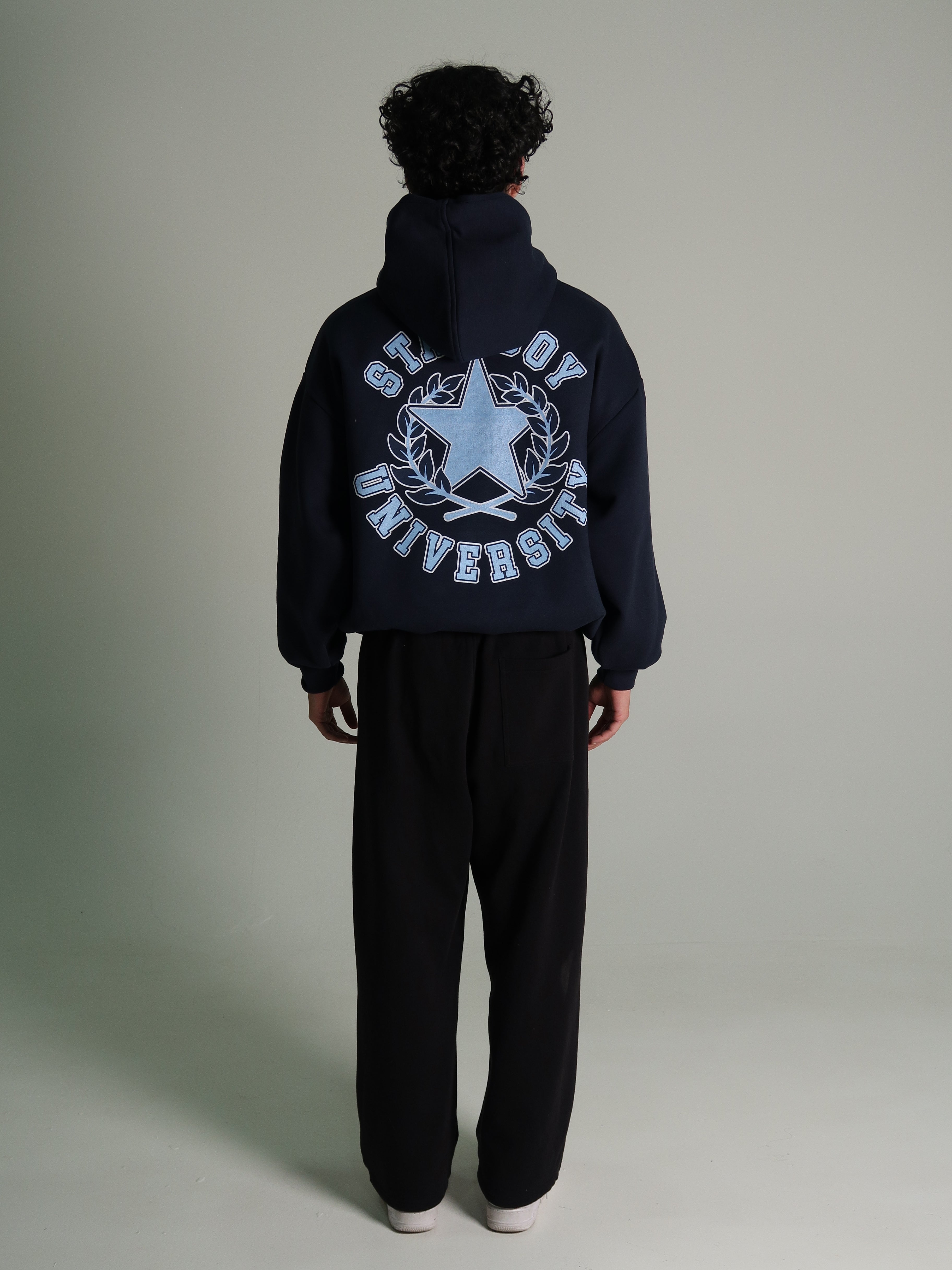 UNIVERSITY NAVY HOODIE