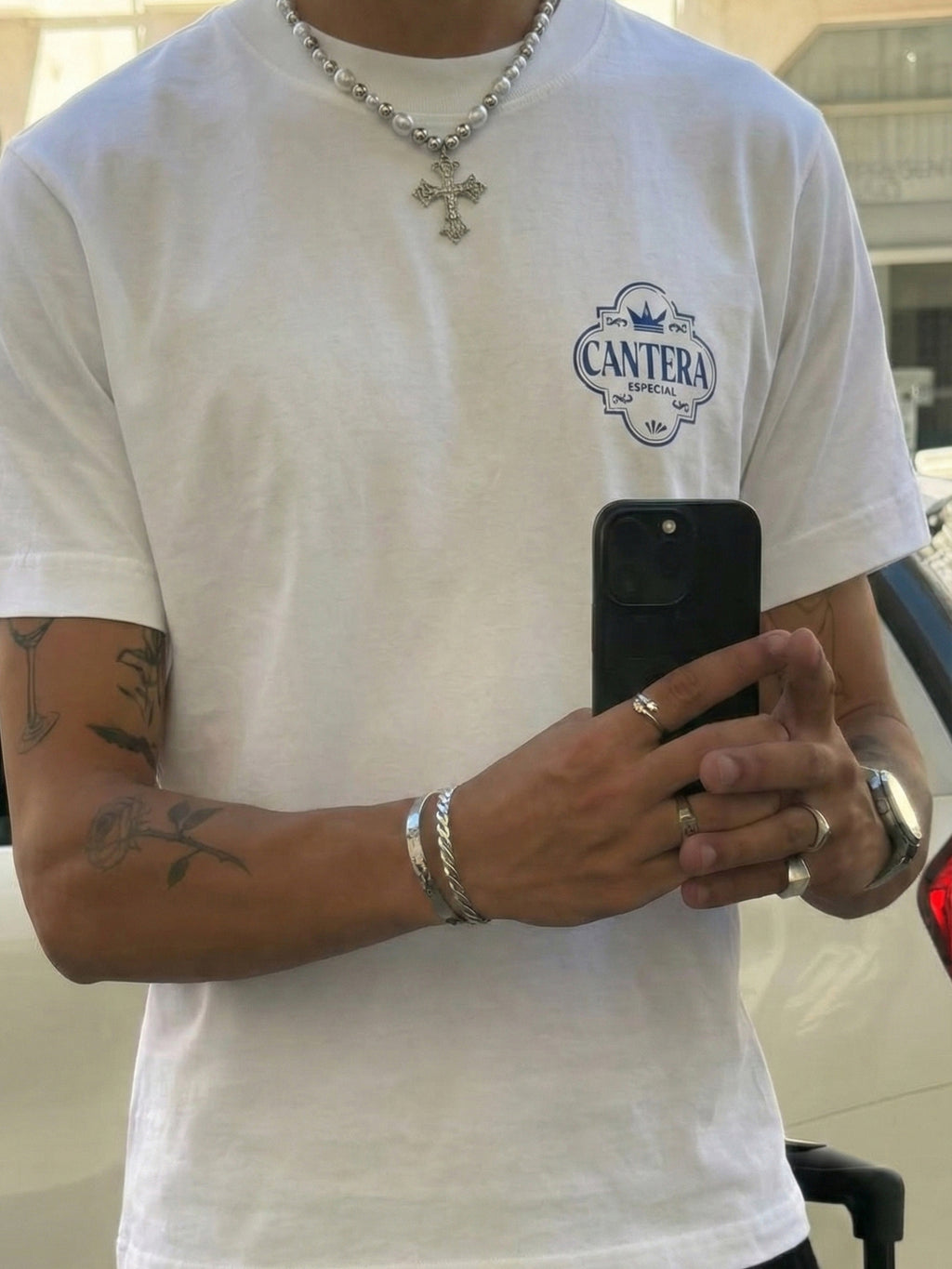 DON CANTERA BONE T-SHIRT