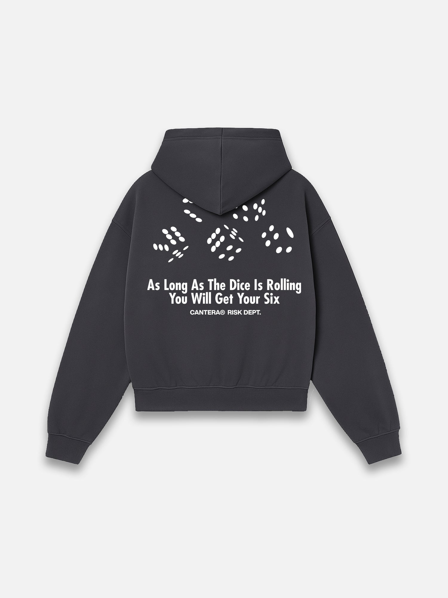 DICE BLACK HEAVYWEIGHT HOODIE