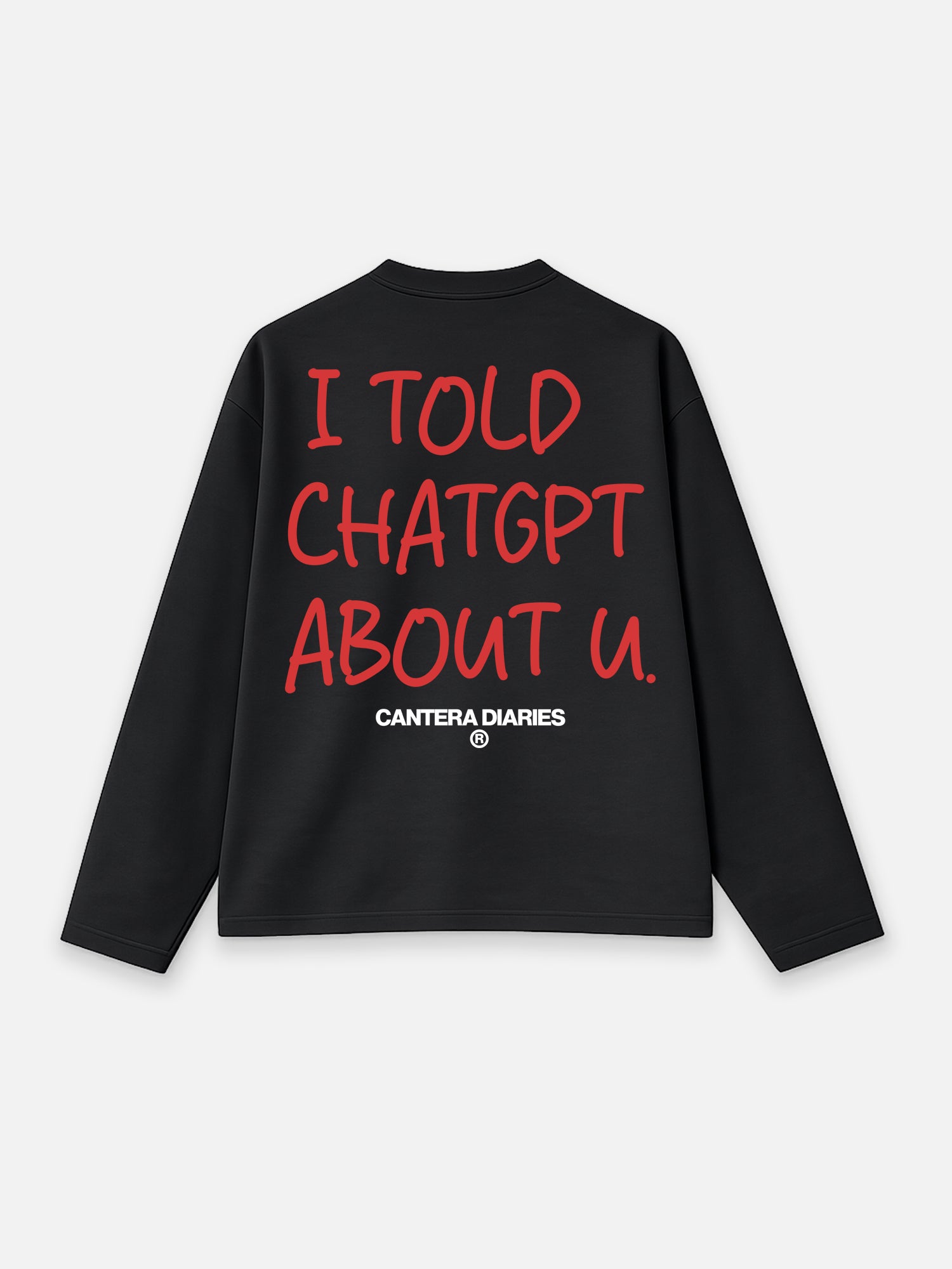 CHATGPT BLACK LONGSLEEVE